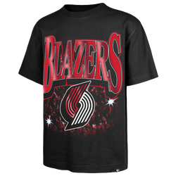 Men's - 47 Brand NBA Portland Trail Blazers Flashbulb Fndtn TS - Black
