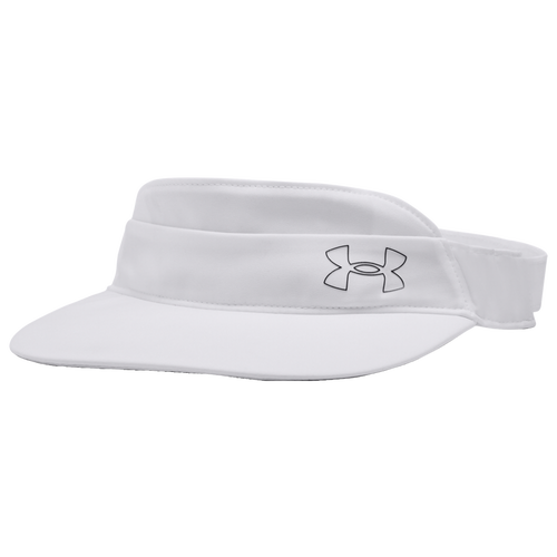 

Under Armour Womens Under Armour ISO-Chill Driver Visor - Womens White/Midnight Navy Size One Size