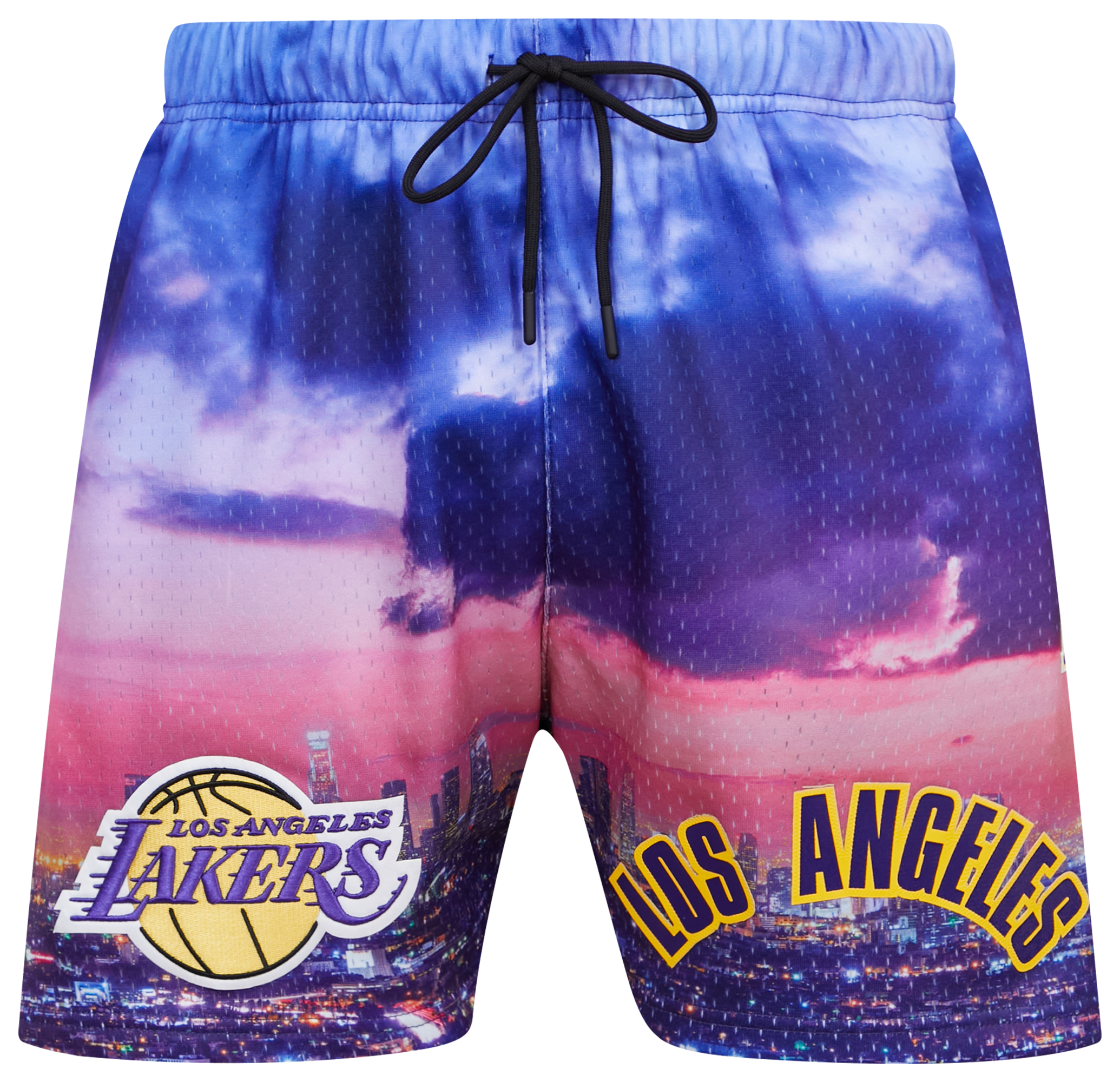 Pro Standard Lakers City Scape Mesh Shorts