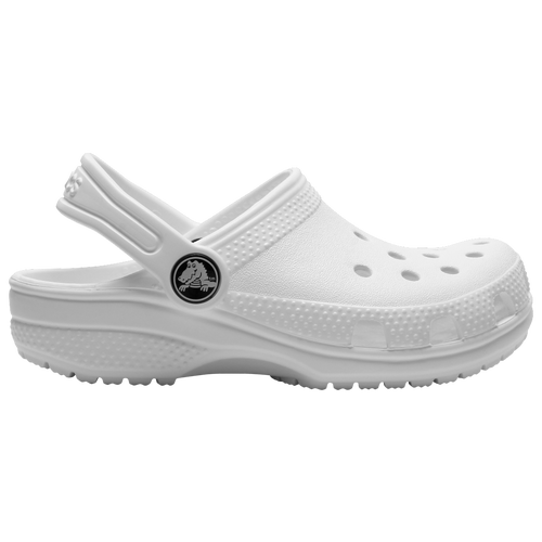 Shop Crocs Boys  Classic Clogs In White/white