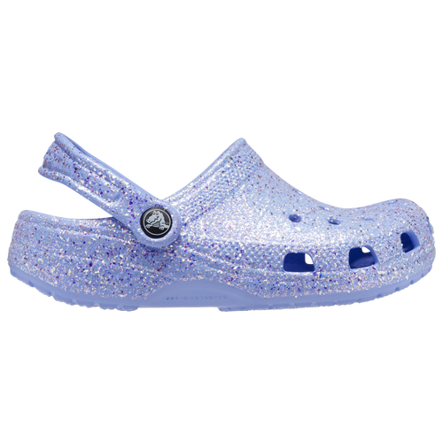 

Girls Crocs Crocs Unlined Glitter - Girls' Grade School Shoe Moonjelly Size 05.0