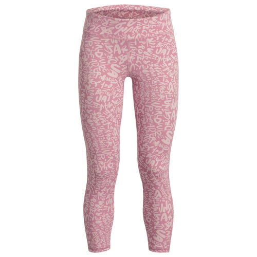 

Girls Under Armour Under Armour Motion Crop AOP Leggings - Girls' Grade School Pink Elixir/Retro Pink Size M