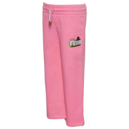 Puma Girls Preschool   Lol S&s Fleece Pants In Multi/pink