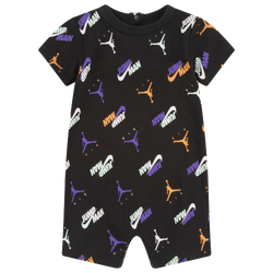 Boys' Infant - Jordan DNA Romper - Black/White