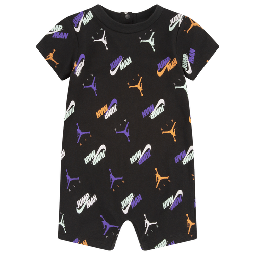 

Boys Infant Jordan Jordan DNA Romper - Boys' Infant Black/White Size 12MO