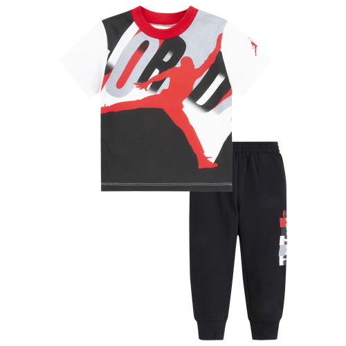 

Boys Infant Jordan Jordan Full Court Fleece Pants Set - Boys' Infant Black Size 12MO