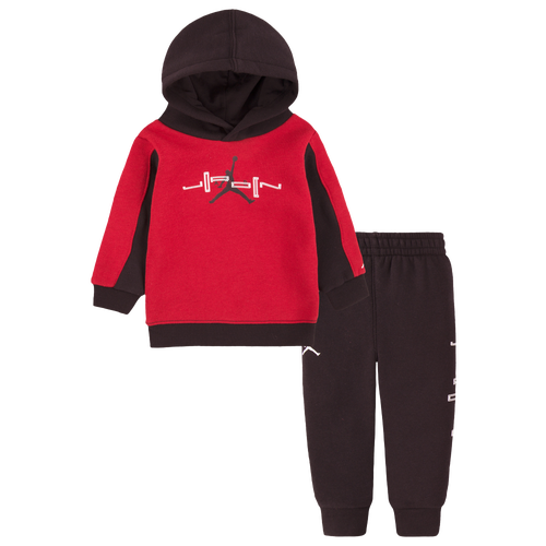 

Boys Infant Jordan Jordan Varsity Fleece Pullover Set - Boys' Infant Black/Red Size 12MO