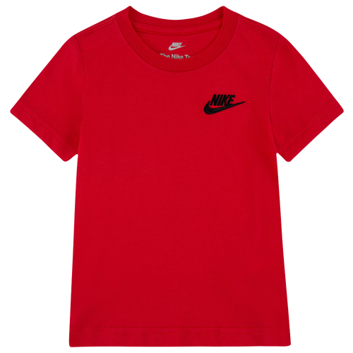 

Boys Nike Nike Futura T-Shirt - Boys' Toddler Red/Black Size 2T