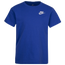 Nike NSW Embroidered Futura T-Shirt - Boys' Preschool Game Royal/Black