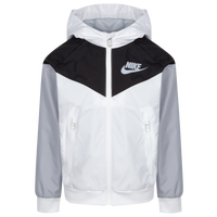 Nike windrunner white hot sale black wolf grey