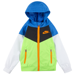 Boys' Toddler - Nike Windrunner Jacket - Slate Green/White