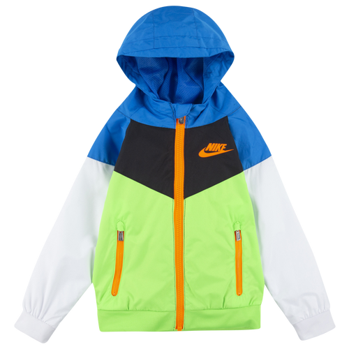 

Boys Nike Nike Windrunner Jacket - Boys' Toddler Slate Green/White Size 2T