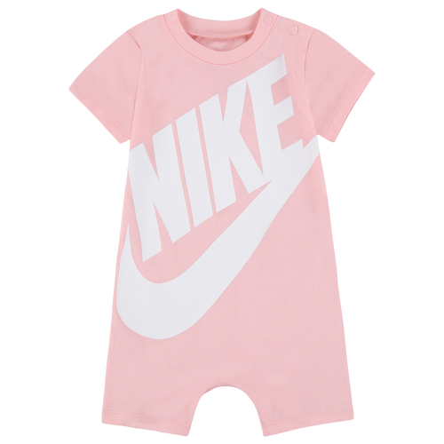 

Nike Boys Nike Futura Romper - Boys' Toddler White/Pink Size 12MO