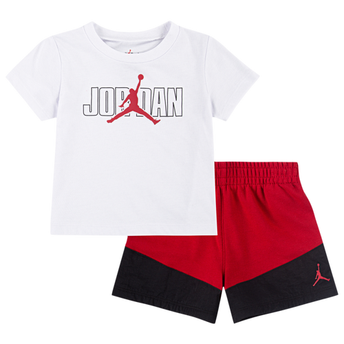 Jordan Boys Infant   Stacked Mixed Set In Red/gym Red