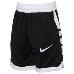 Boys' Preschool - Nike Elite Stripe Shorts - Black/White