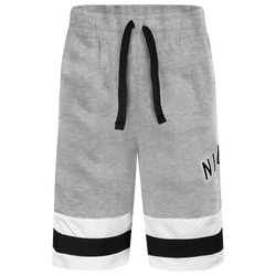 Boys' Preschool - Nike Air Fleece Shorts - Grey/Black
