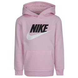 Boys' Preschool - Nike HBR Hoodie - Pink Foam/Black