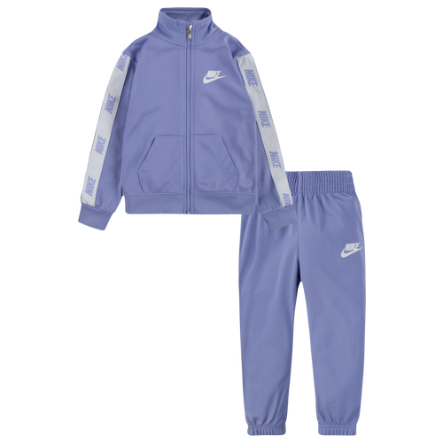 

Boys Nike Nike NSW Tricot Set - Boys' Toddler White/Lavender Size 4T