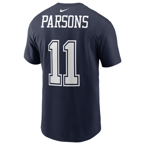 

Nike Mens Micah Parsons Nike Cowboys Name & Number T-Shirt - Mens Navy/Navy Size S
