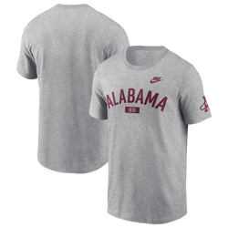 Men's - Nike Alabama Arch Short-Sleeve T-Shirt - Gray