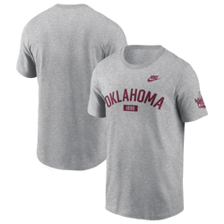 Men's - Nike Oklahoma Arch Short-Sleeve T-Shirt - Gray
