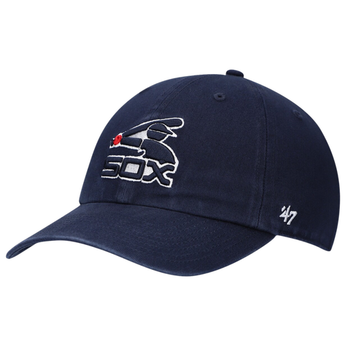 

47 Brand Mens 47 Brand White Sox Cooperstown Collection Adjustable Cap - Mens Navy/Navy Size One Size