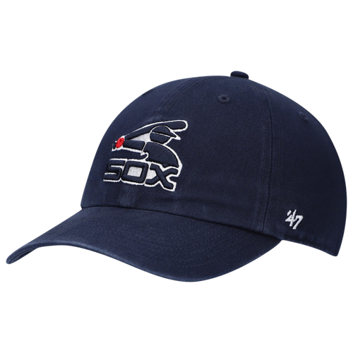

47 Brand Mens Chicago White Sox 47 Brand White Sox Cooperstown Collection Adjustable Cap - Mens Navy/Navy Size One Size