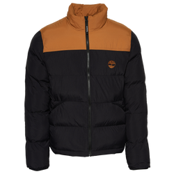 Men's - Timberland Icon Puffer Jacket - Black/Wheat