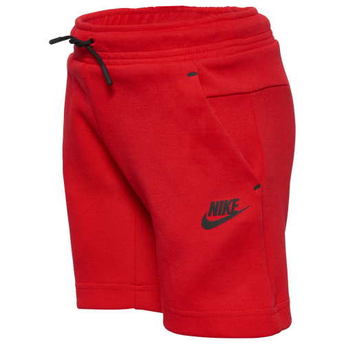 Nike Kids' Boys  Tech Shorts In University Red/black