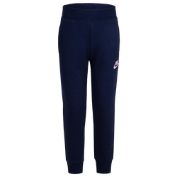 Girls' Preschool - Nike Club Fleece Joggers - Midnight Navy/Pink
