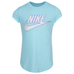 Girls' Preschool - Jordan Aura Futura T-Shirt - Teal/Teal