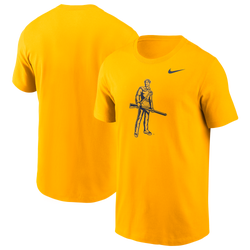Men's - Nike West Virginia Alt Logo Short-Sleeve T-Shirt - Yellow