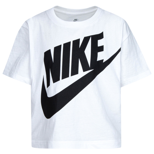 

Boys Preschool Nike Nike Icon Boxy T-Shirt - Boys' Preschool White/White Size 6X