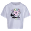 Nike Love Is In The Air T-Shirt - Girls' Preschool White/Black