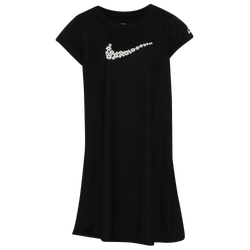 Girls' Preschool - Nike Sport Daisy T-Shirt Dress - Black/White
