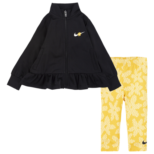 

Girls Infant Nike Nike Sport Daisy Tricot Set - Girls' Infant University Gold Size 18MO