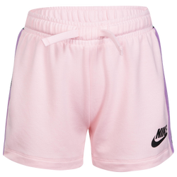 Girls' Preschool - Nike Wildflower FT Shorts - Purple/Black