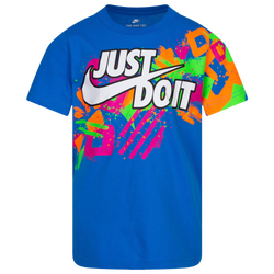 Boys' Preschool - Nike Thrill Seeker JDI T-Shirt - Blue/Black