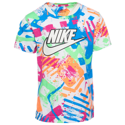 Boys' Preschool - Nike Thrill Seeker T-Shirt - White/Black