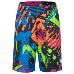 Boys' Preschool - Nike Thrill AOP Shorts - Black/White