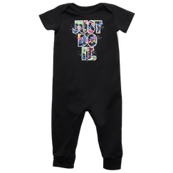 Boys' Infant - Nike NSW Thrill SS LL Romper - Black/White