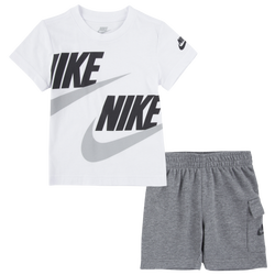 Boys' Toddler - Nike NSW Cargo Shorts Set - Carbon Heather/Black