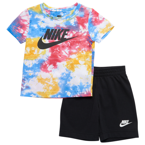 

Boys Nike Nike NSW Tie Dye Set - Boys' Toddler Black/White Size 2T
