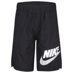 Boys' Preschool - Nike NSW Woven Shorts - Black/White