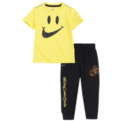 Boys' Toddler - Nike NSW Smile Jogger Set - Black/White