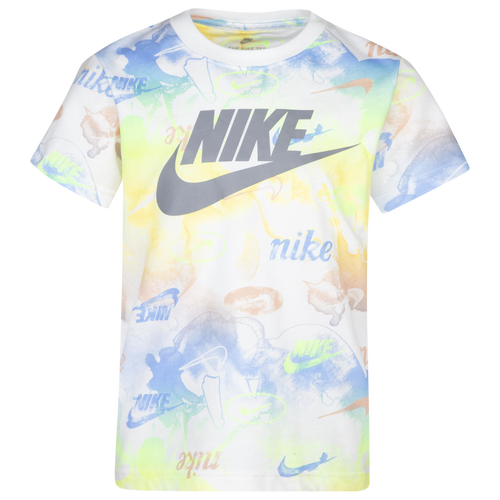 

Boys Preschool Nike Nike Summer Daze AOP T-Shirt - Boys' Preschool Multi/White Size 7