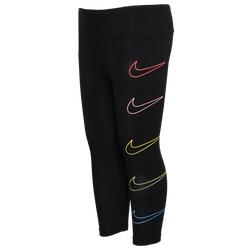 Girls' Preschool - Nike Retro Rewind Leggings - Black/Multi