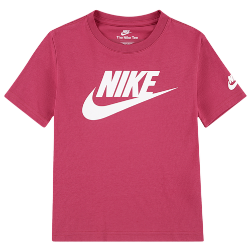 GIRLS - Nike Futura Evergreen S/S T-Shirt - Sweet Beet