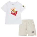 Beige/White