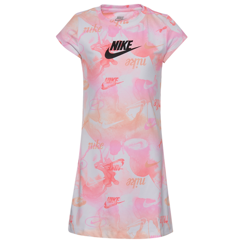 

Nike Girls Nike Summer Daze AOP Dress - Girls' Preschool Pink/Pink Size 4